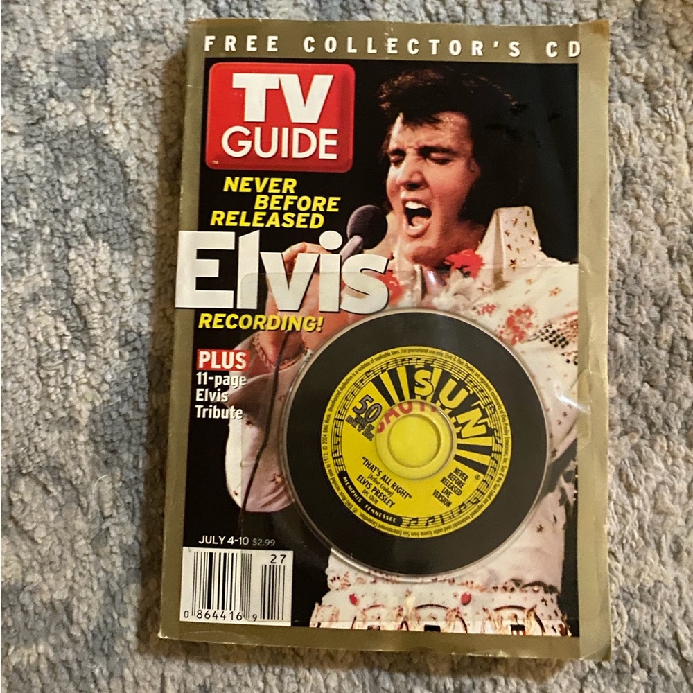 Elvis Presley with Collector's CD